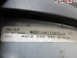 8K0880201A Airbag Kuljettajan Turvatyyny