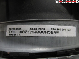 1Z0880201ATTDZ 3T0880201TDZ Airbag Kuljettajan Turvatyyny